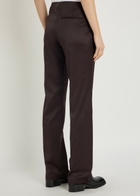 Our Legacy Poise Straight-leg Trousers Dark Brown