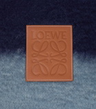 Loewe Striped mohair and wool-blend cushion