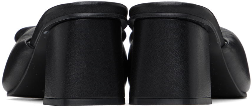 Reike Nen Black Bow Heeled Sandals