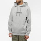 Napapijri Men's Box Logo Popover Hoody in Grey