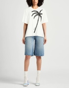 Laneus Womens T-shirt in White