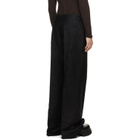 Rick Owens Black Tower Work Trousers