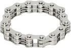 AMBUSH Silver Bike Chain Bracelet