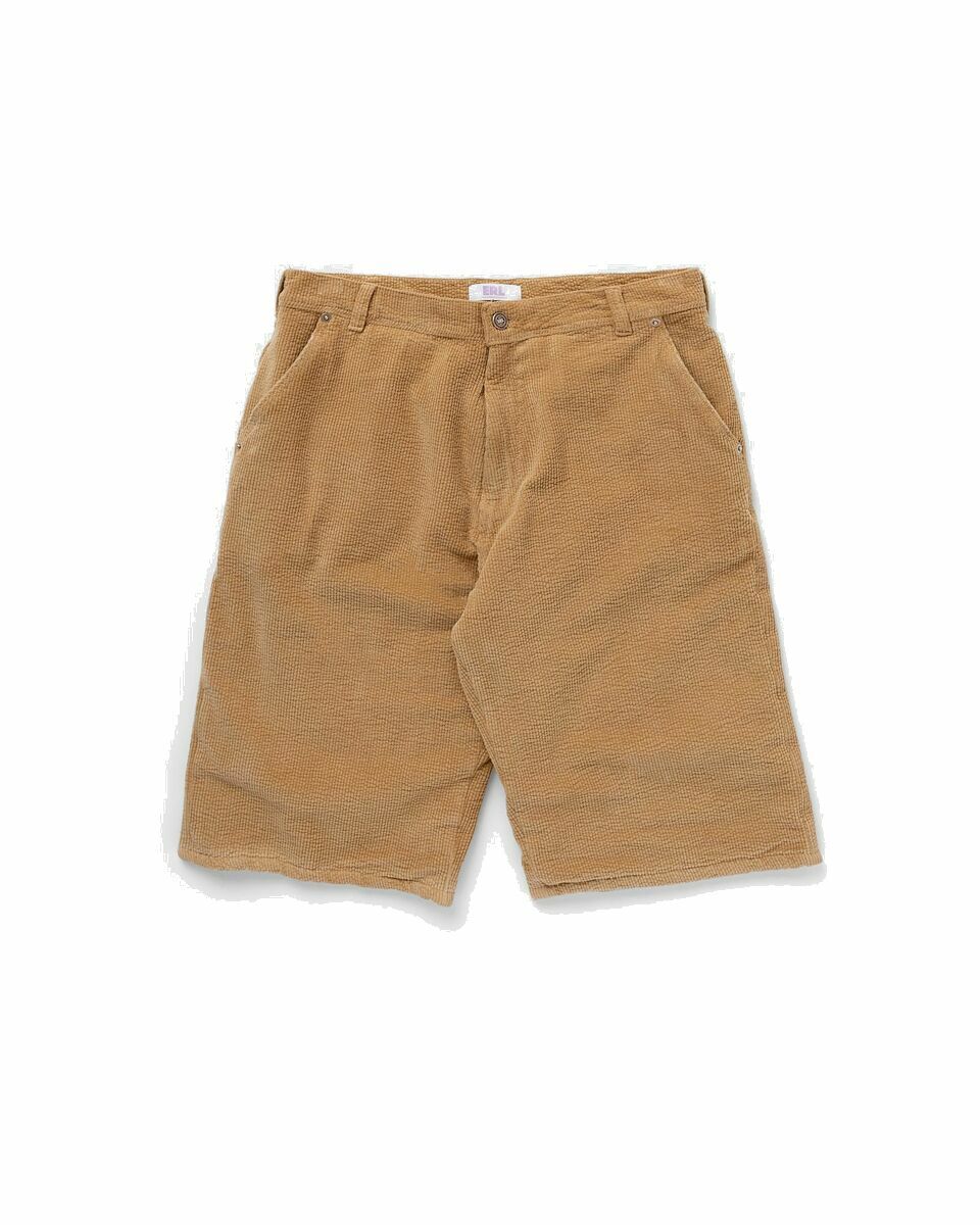 Photo: Erl Corduroy Shorts Woven Brown - Mens - Casual Shorts