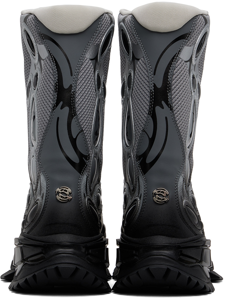 Rombaut Silver & Black Nucleo Boots