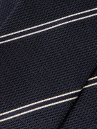 Drake's - 7cm Striped Silk Tie