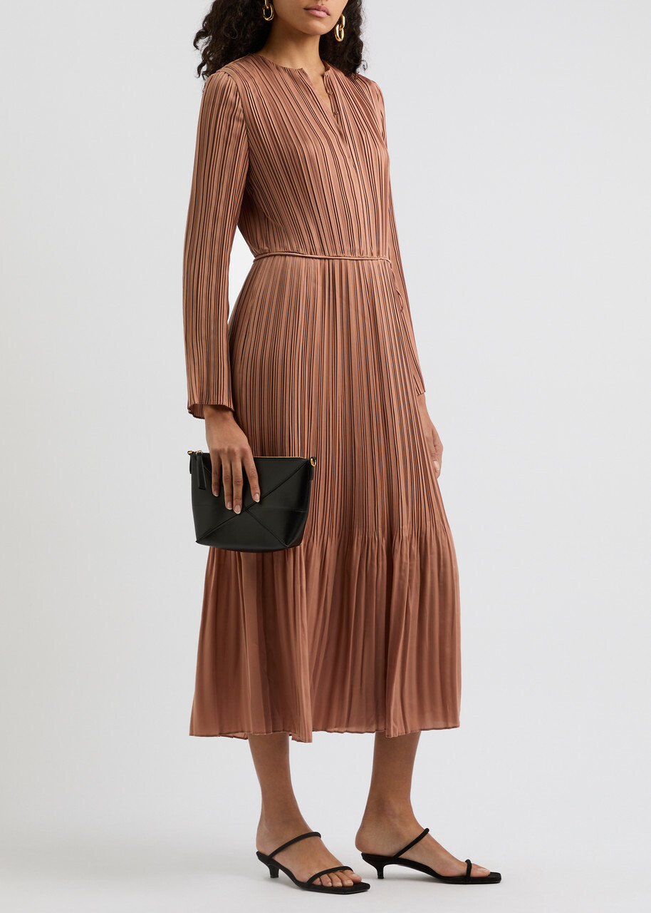 open lace back dress VINCE