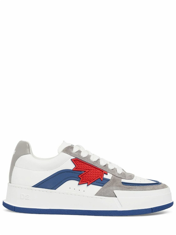 Photo: DSQUARED2 - Logo Leather Sneakers
