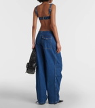 Dion Lee Parachute mid-rise wide-leg jeans