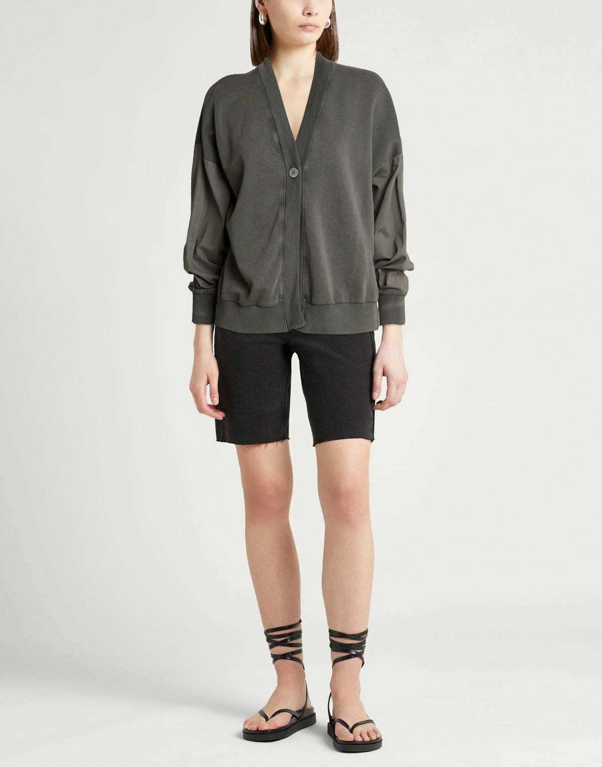 Crossley Womens Sweatshirt Charcoal