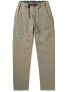 Klättermusen - Hjuke Straight-Leg Belted Cotton-Blend Trousers - Neutrals