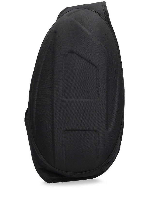 Photo: DIESEL - Embossed Logo Leather Crossbody Bag