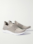 APL Athletic Propulsion Labs - TechLoom Bliss Mesh Slip-On Running Sneakers - Gray