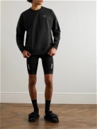 MAAP - Training Crew Logo-Print Jersey Cycling Sweatshirt - Black