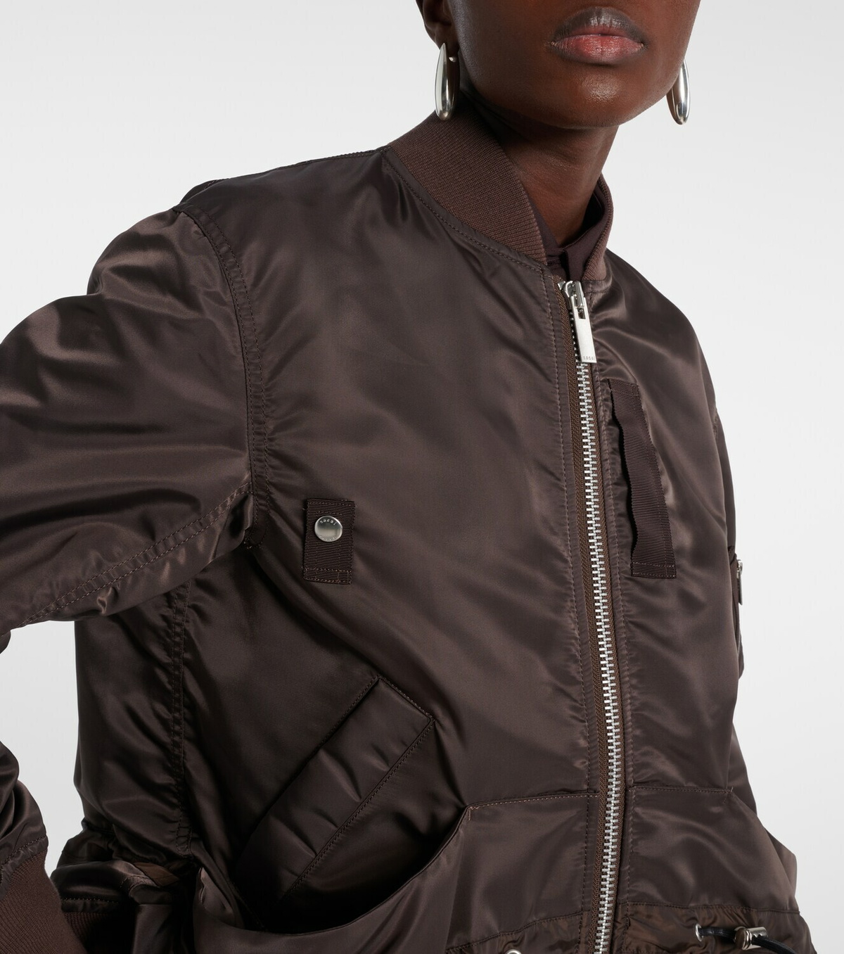 Sacai Twill bomber jacket