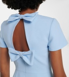 Carolina Herrera Floral embroidered minidress