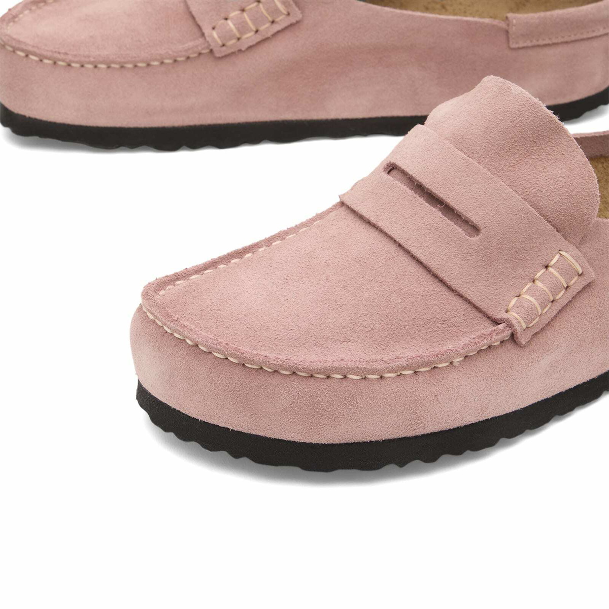 Birkenstock Women's Naples Wrapped in Pink Clay Suede
