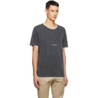 Saint Laurent Grey Rive Gauche T-Shirt