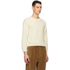Gucci Off-White Knit Wool Crop Sweater