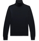 TOM FORD - Wool Rollneck Sweater - Blue