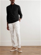 Brunello Cucinelli - Cotton-Piqué Polo Shirt - Black
