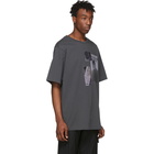 Juun.J Grey Print T-Shirt