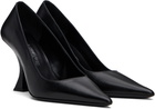BY FAR Black Viva Heels