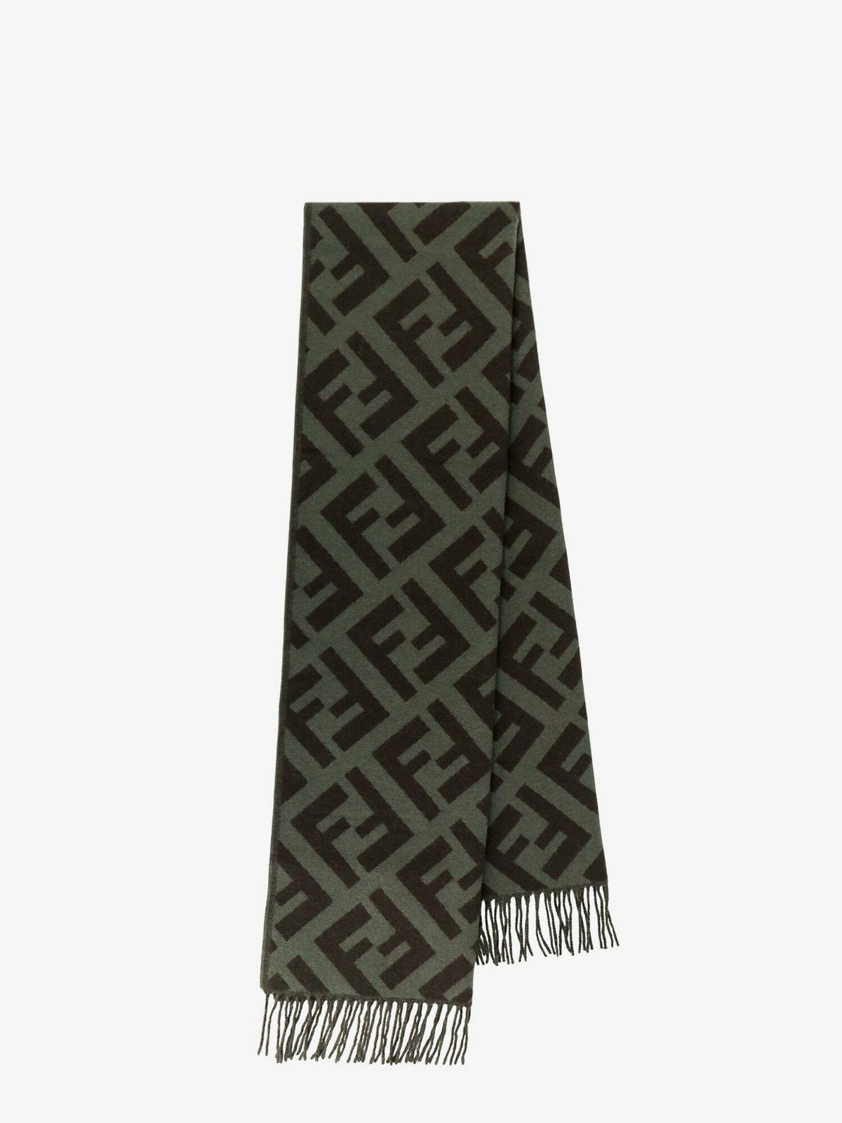 Fendi Scarf Green Womens Fendi