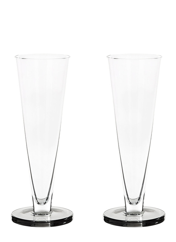 Photo: Tom Dixon Set of Two Flute Glasses