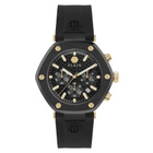 Philipp Plein The Hexagon Chronograph Quartz Black Dial Mens Watch PWZBA0223