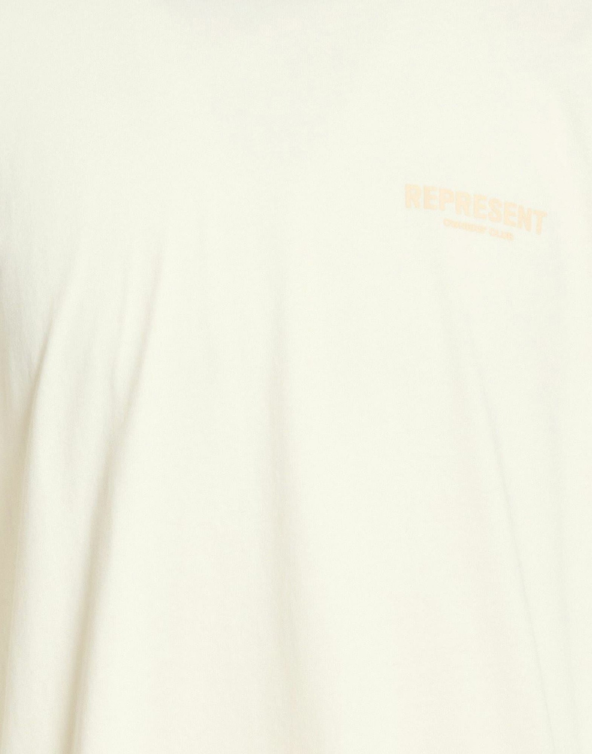 Represent Mens T-shirt Cream