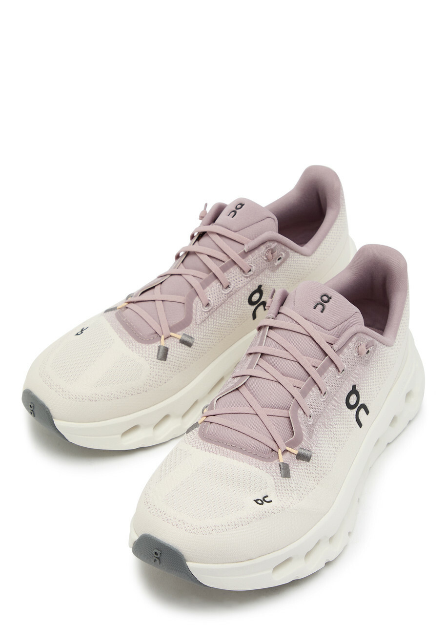 ON Cloudtilt Mesh-knit Sneakers Cream