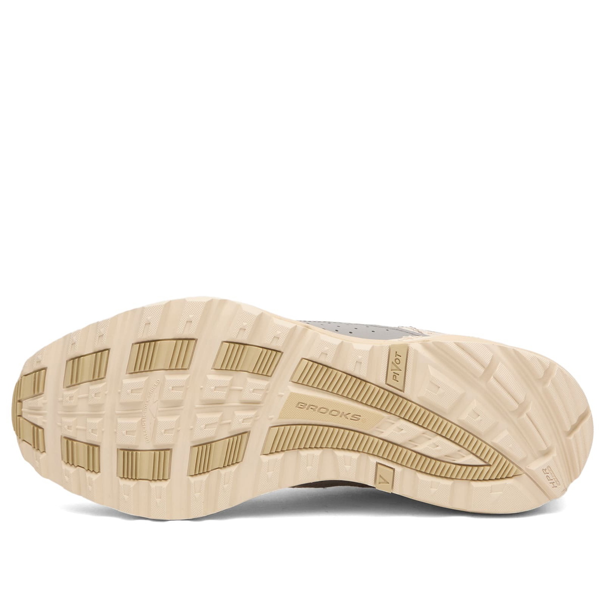 Brooks Men's Cascadia 1 Sneaker in Rock Ridge/Angora/Pumice Stone