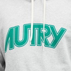 Autry Men's Chest Logo Popover Hoody in Melange