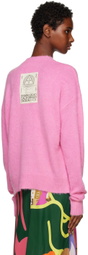 Brain Dead Pink Superfuzz Sweater