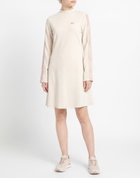 Ea7 Womens Mini dress in Beige