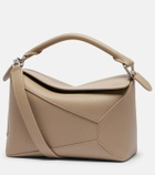 Loewe Puzzle Edge Small leather top-handle bag