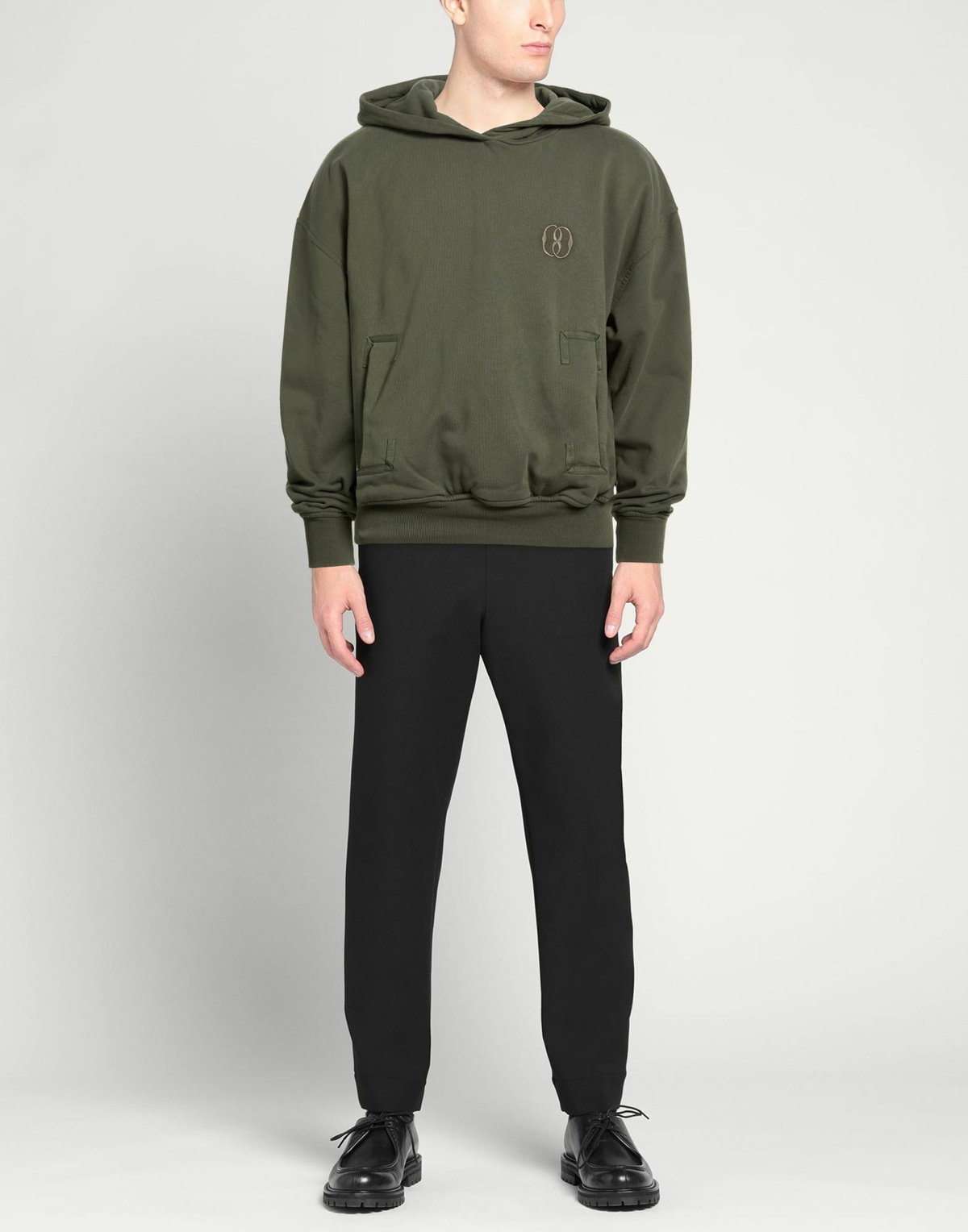 Bally Mens Sweatshirt Military in Green