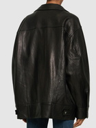 KHAITE Grizzo Lamb Leather Jacket