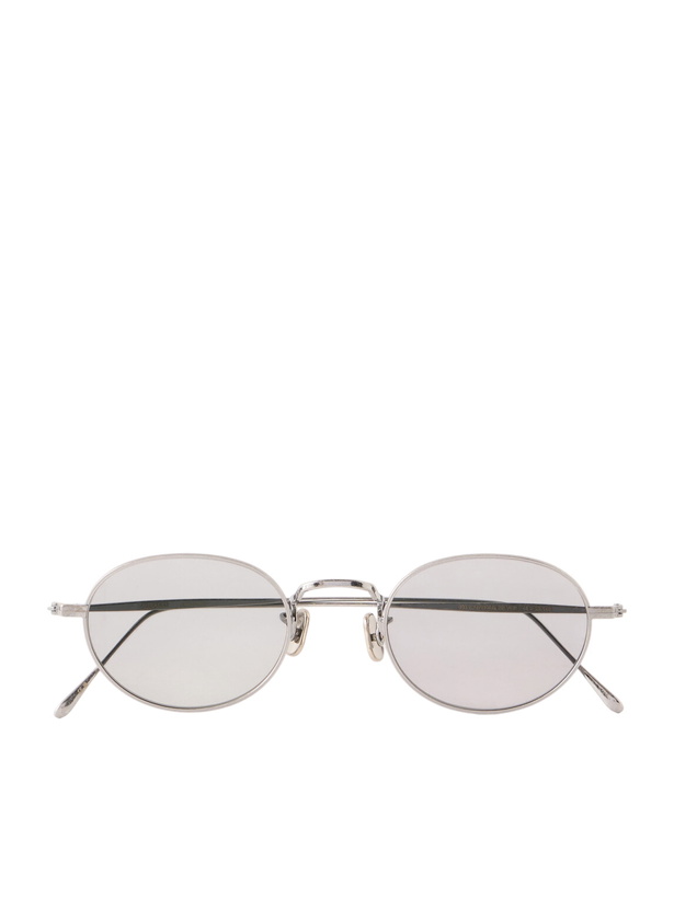 Photo: Auralee - Eyevan Round-Frame Titanium Sunglasses