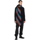Paul Smith Multicolor Wool Gradient Stripe Blanket