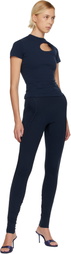 Ottolinger Navy Sculpted Hip Leggings