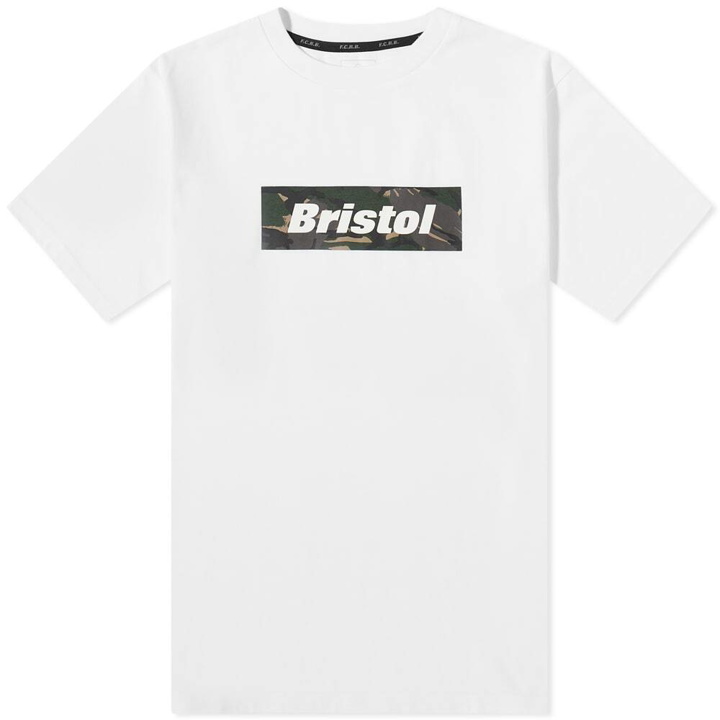 Photo: F.C. Real Bristol Men's FC Real Bristol Box Logo T-Shirt in White
