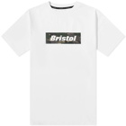 F.C. Real Bristol Men's FC Real Bristol Box Logo T-Shirt in White