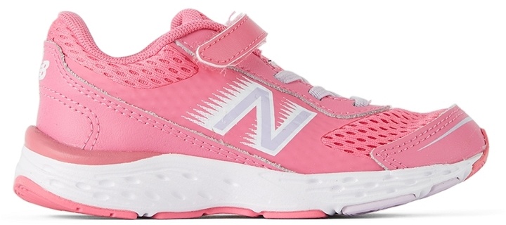 Photo: New Balance Baby Pink 680v6 Sneakers