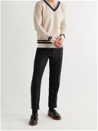 YURI YURI - Striped Serie-Knit Sweater - Neutrals