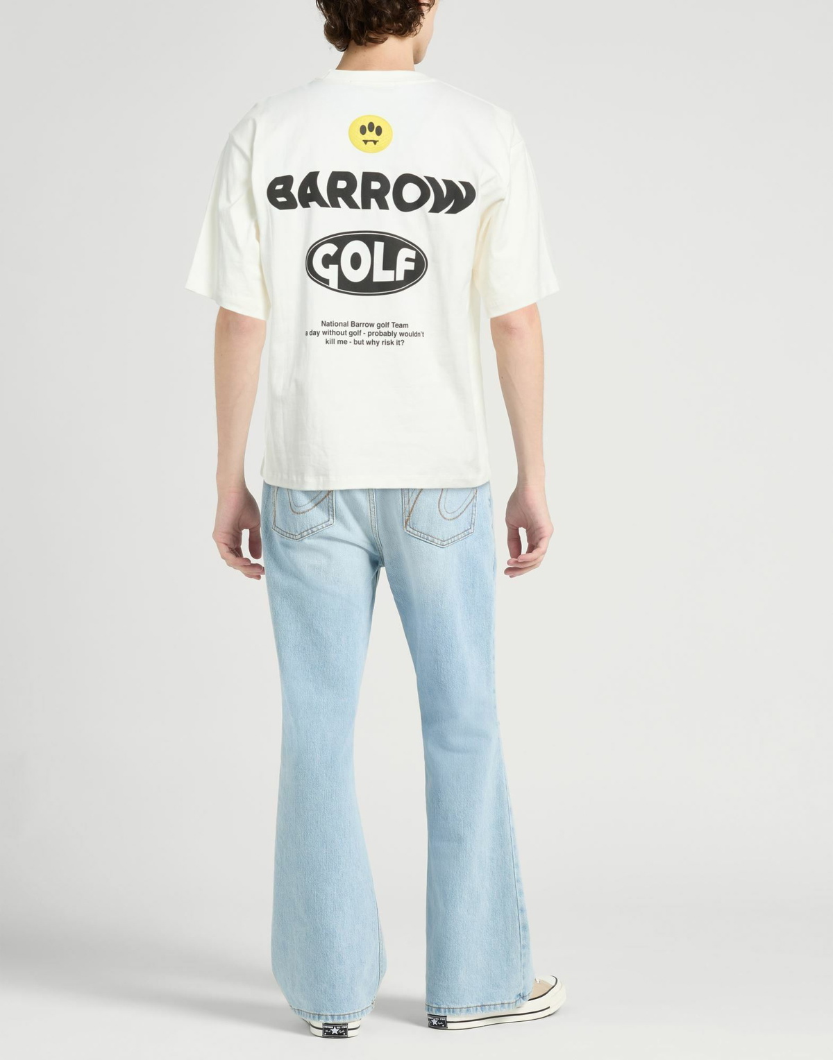 Barrow Mens T-shirt in Off white