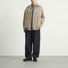 FrizmWORKS Men's Relaxed Coverall Jacket in Beige