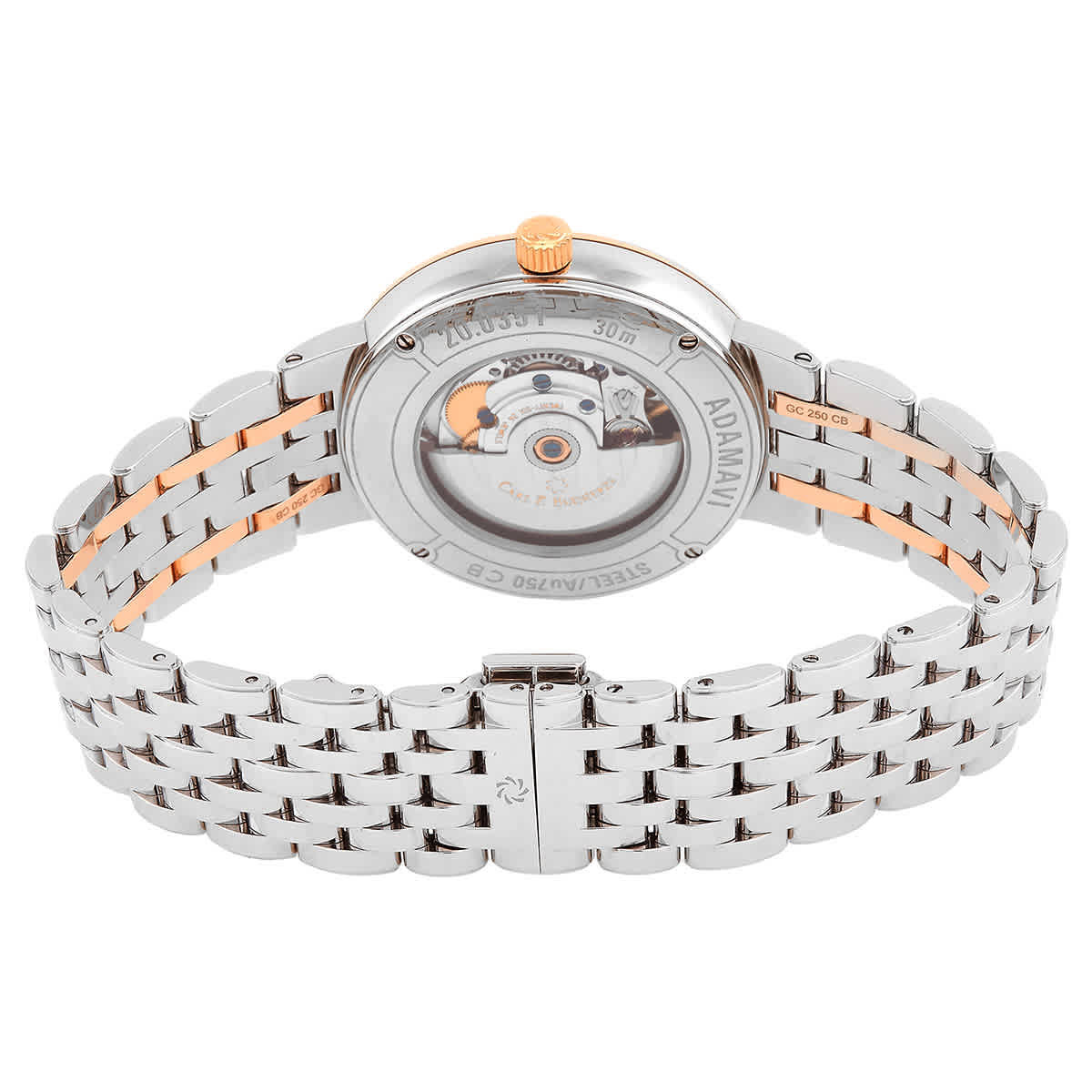Carl F. Bucherer Adamavi Automatic Gold Dial Watch 00.10314.07.45.21