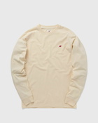 New Balance Made In Usa Core Long Sleeve Tee Beige - Mens - Longsleeves